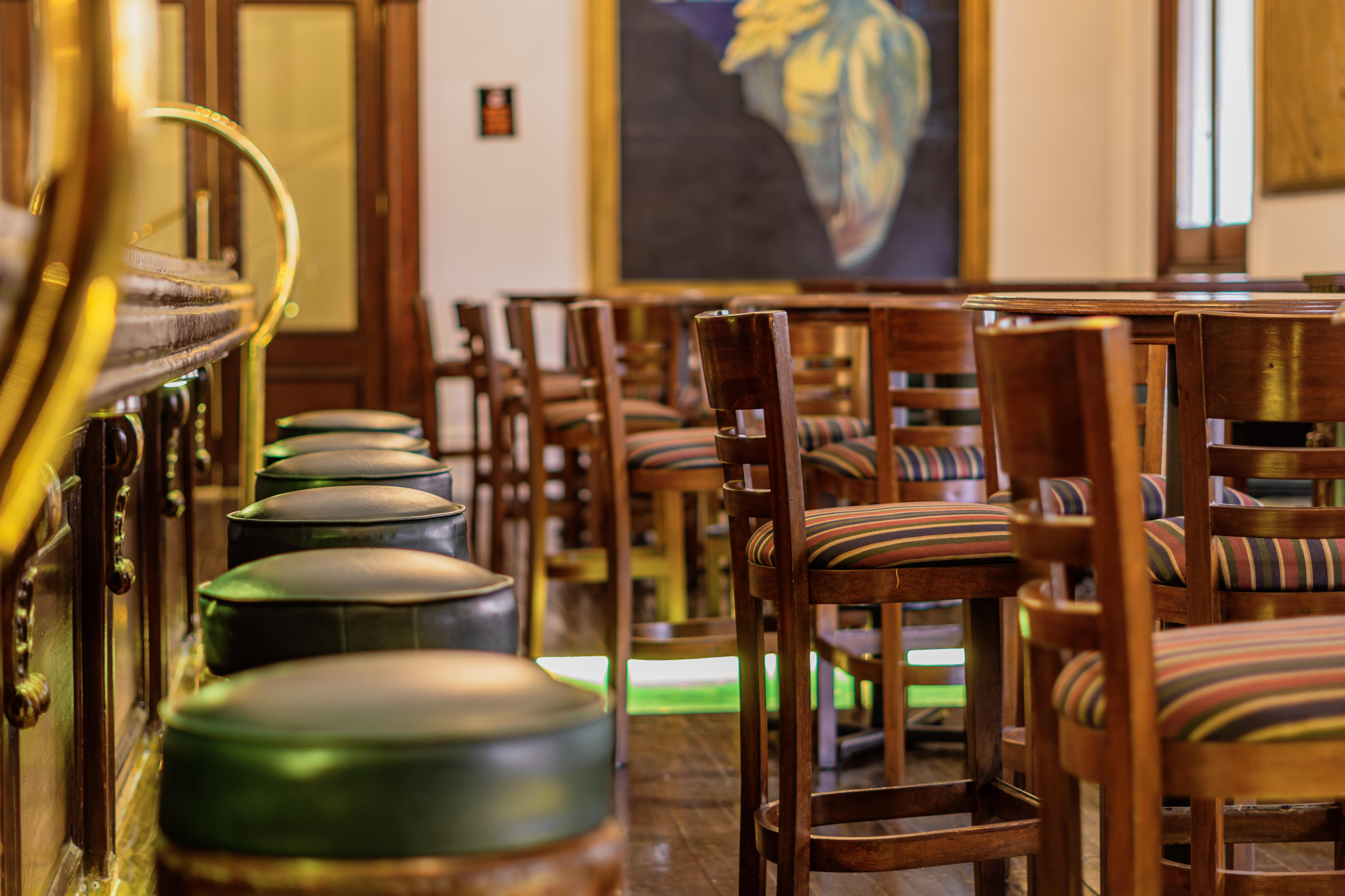 Gamma Monterrey Gran Hotel Ancira Buitenkant foto The bar at the hotel